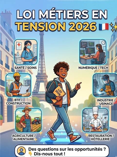 Date limite de métiers en tension